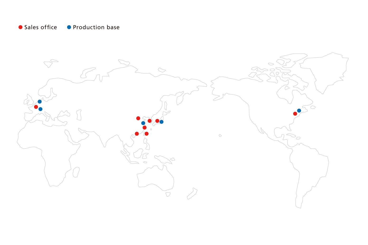 DAIKIN Fluorochemical Bases Worldwide